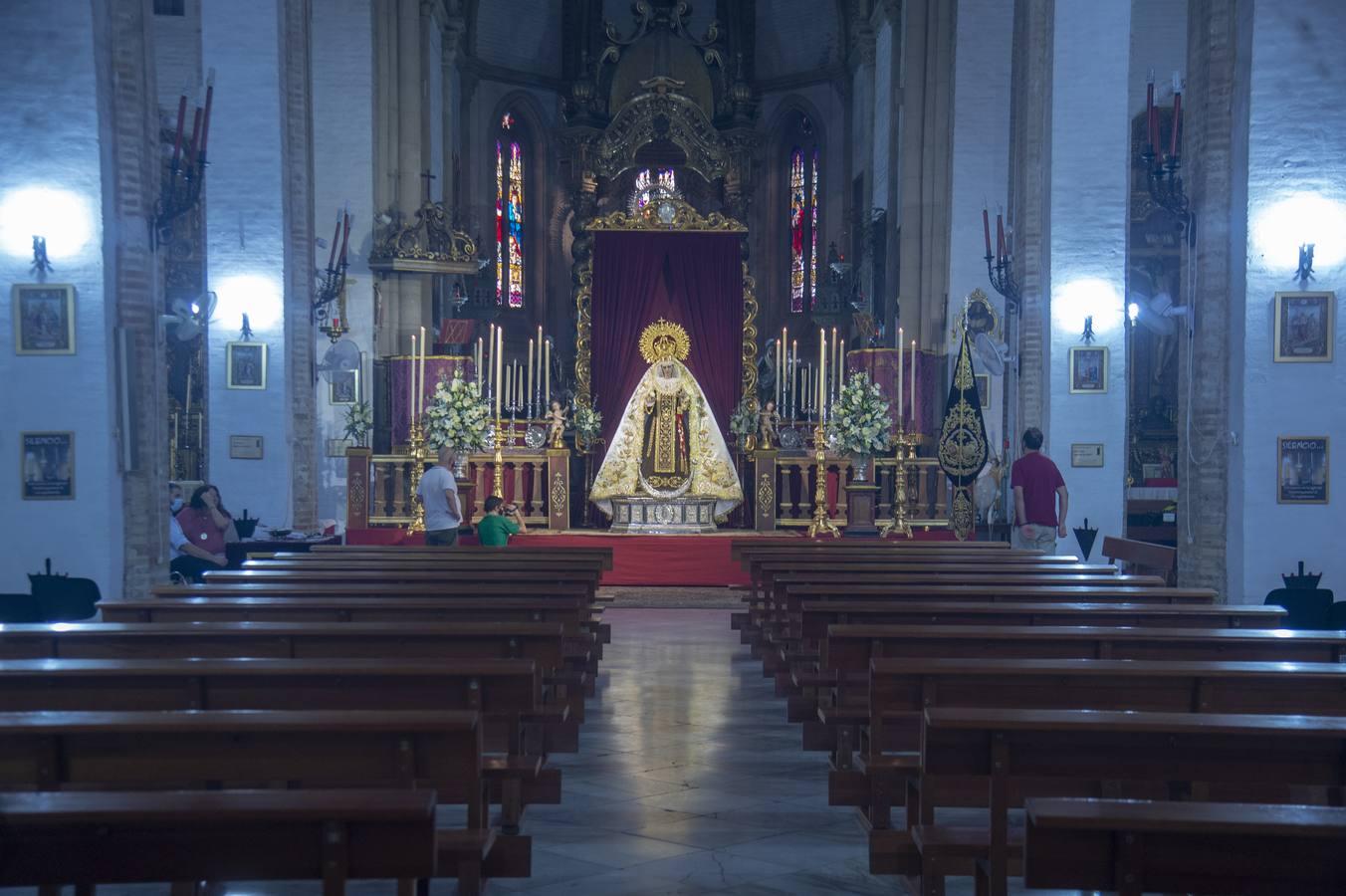 Las imágenes del acto de veneración de la Virgen del Carmen