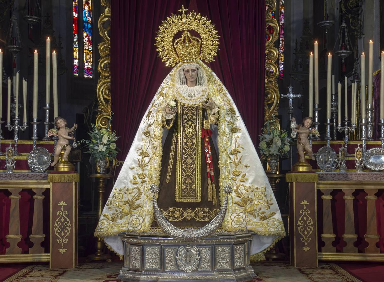 Las imágenes del acto de veneración de la Virgen del Carmen