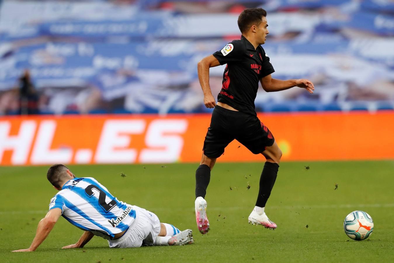 En Imágenes, el encuentro entre la Real Sociedad y el Sevilla FC