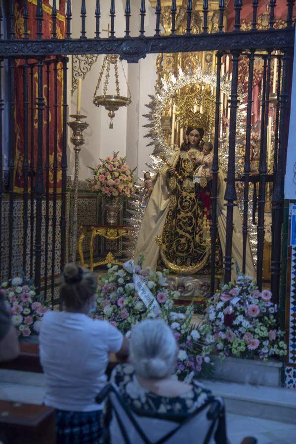 Veneración de la Virgen del Carmen de San Gil