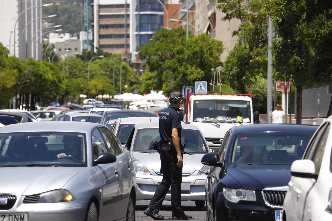 En imágenes, las colas para hacerse test por el segundo brote en Córdoba