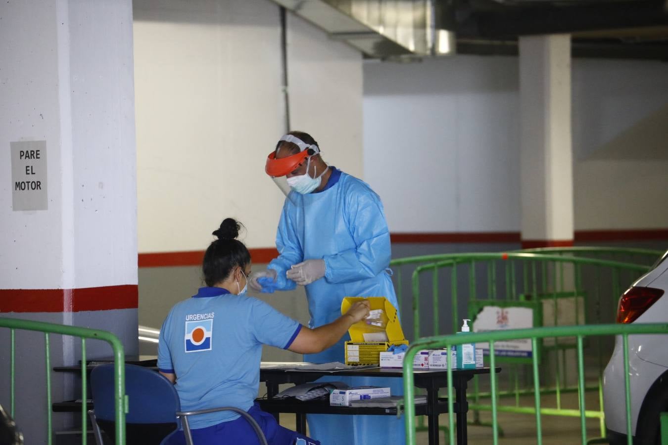 En imágenes, las colas para hacerse test por el segundo brote en Córdoba