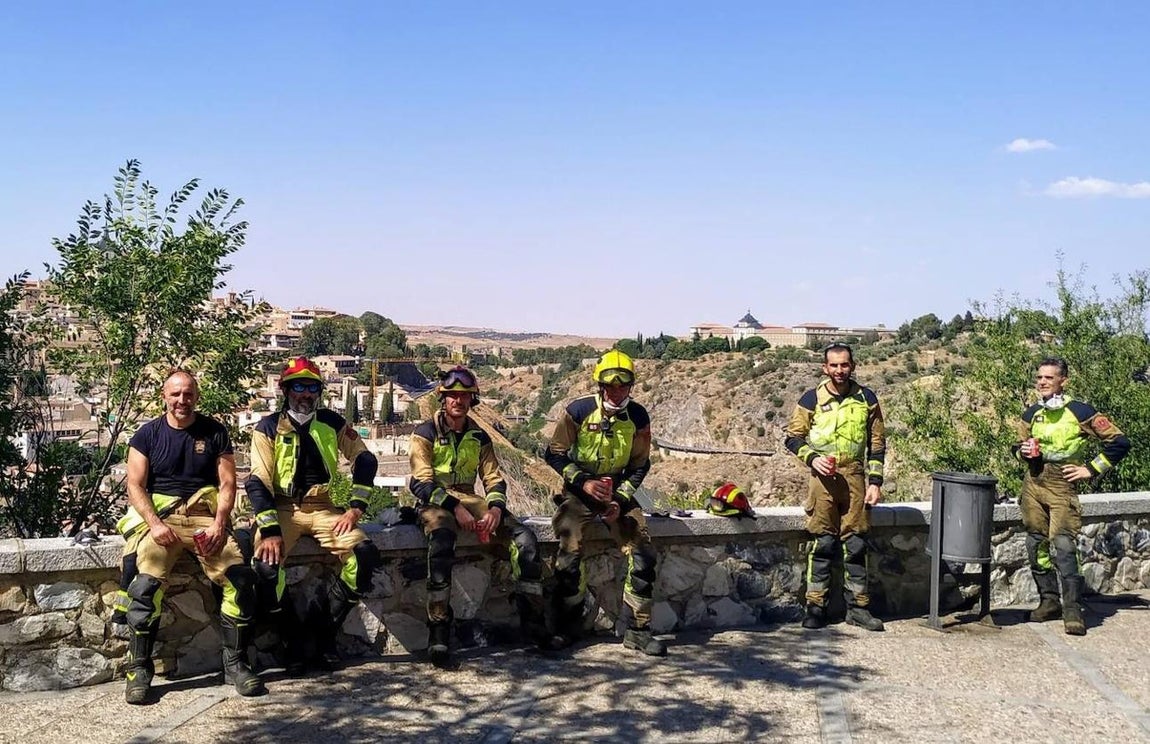El incendio del Valle, en imágenes