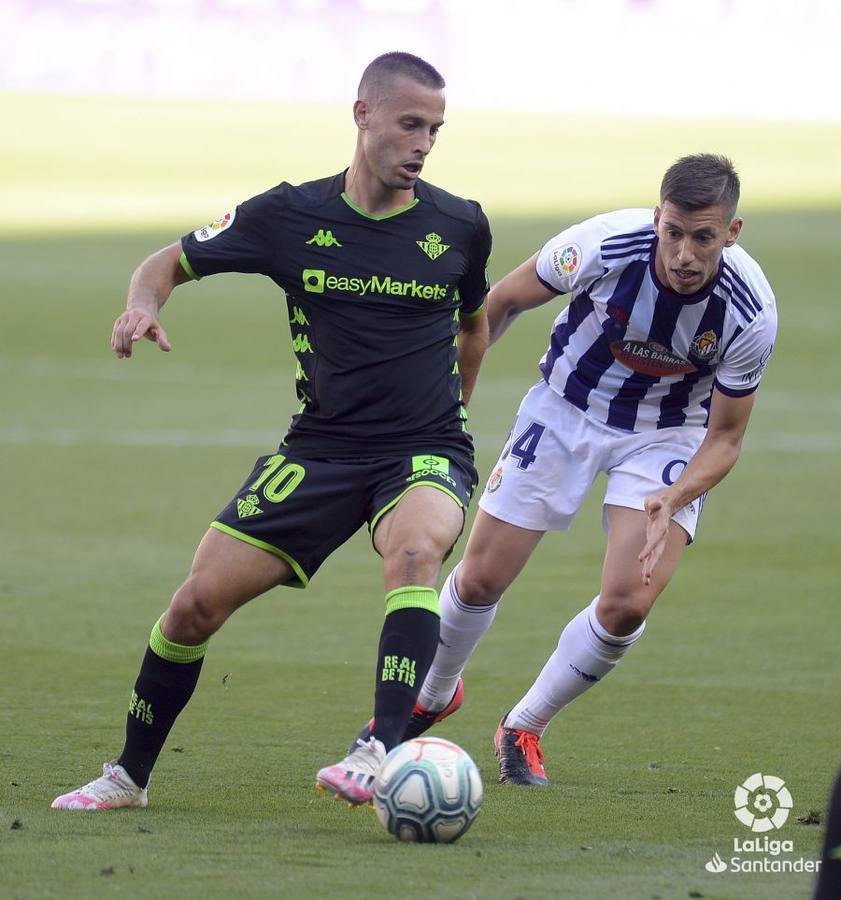 Las mejores imágenes del encuentro entre el Real Valladolid y el Real Betis Balompié