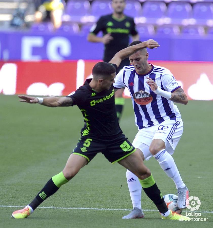 Las mejores imágenes del encuentro entre el Real Valladolid y el Real Betis Balompié