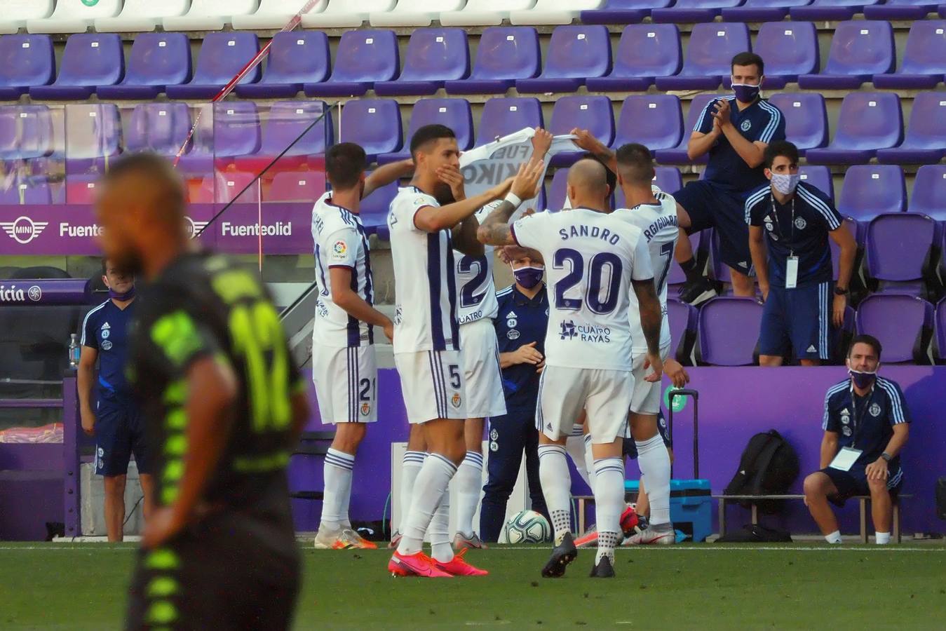 Las mejores imágenes del encuentro entre el Real Valladolid y el Real Betis Balompié