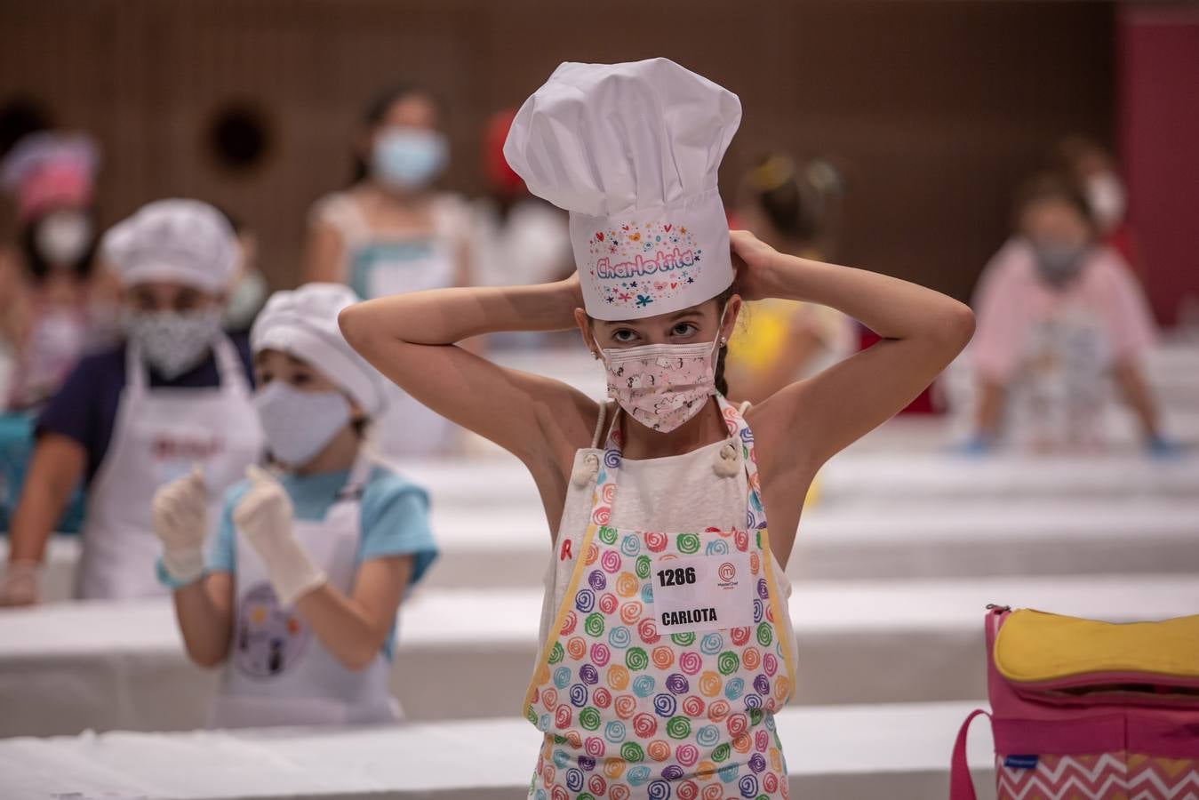 En imágenes, el casting de «MasterChef Junior» en Sevilla