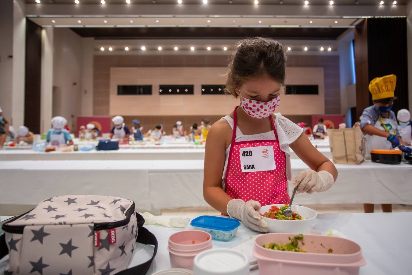 En imágenes, el casting de «MasterChef Junior» en Sevilla