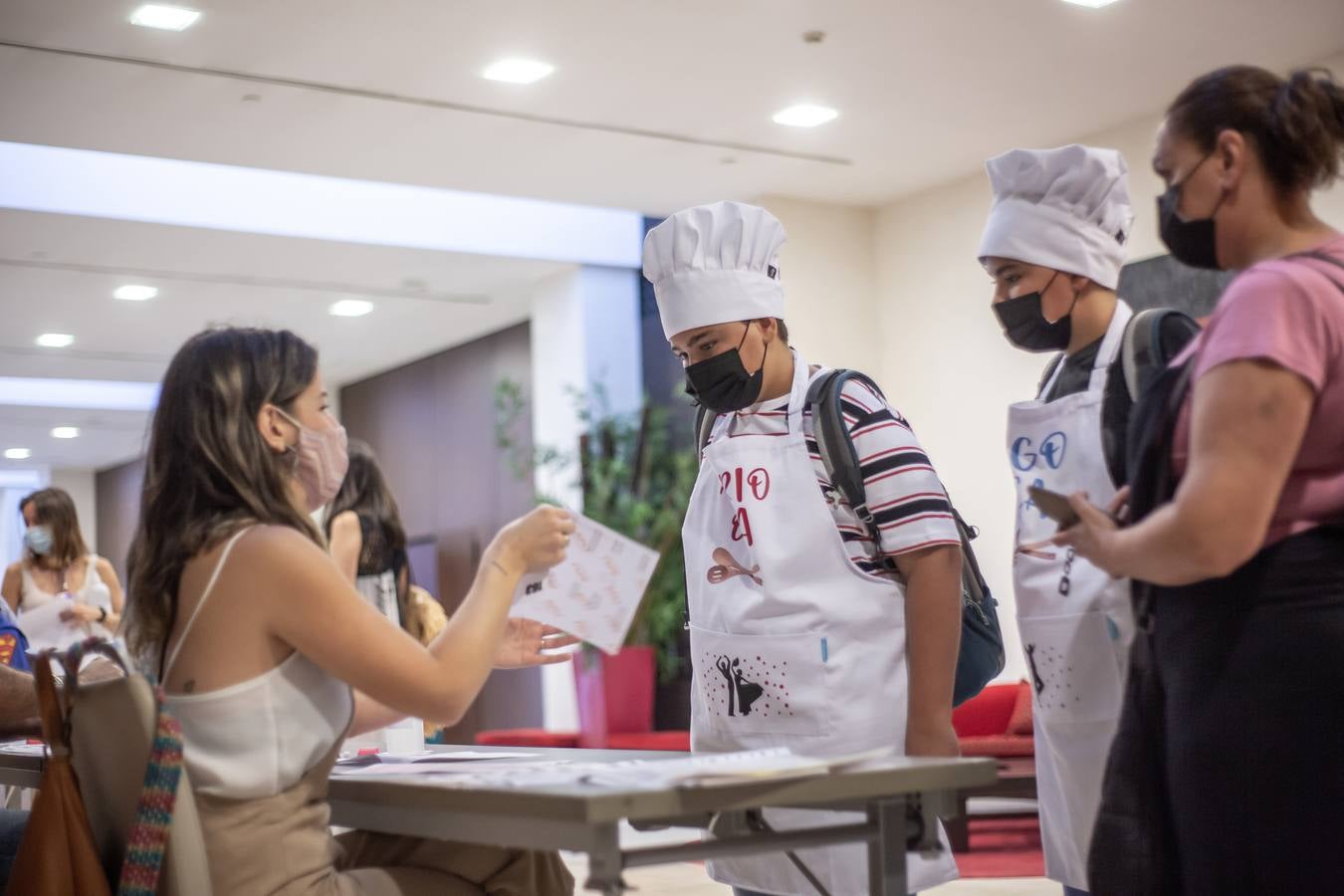 En imágenes, el casting de «MasterChef Junior» en Sevilla