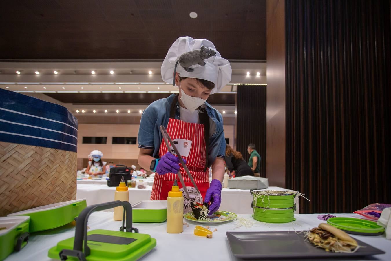 En imágenes, el casting de «MasterChef Junior» en Sevilla