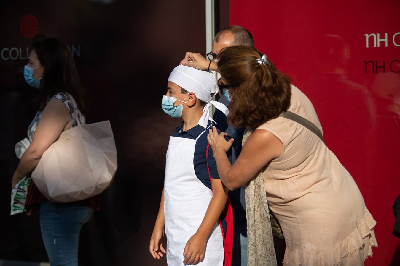 En imágenes, el casting de «MasterChef Junior» en Sevilla