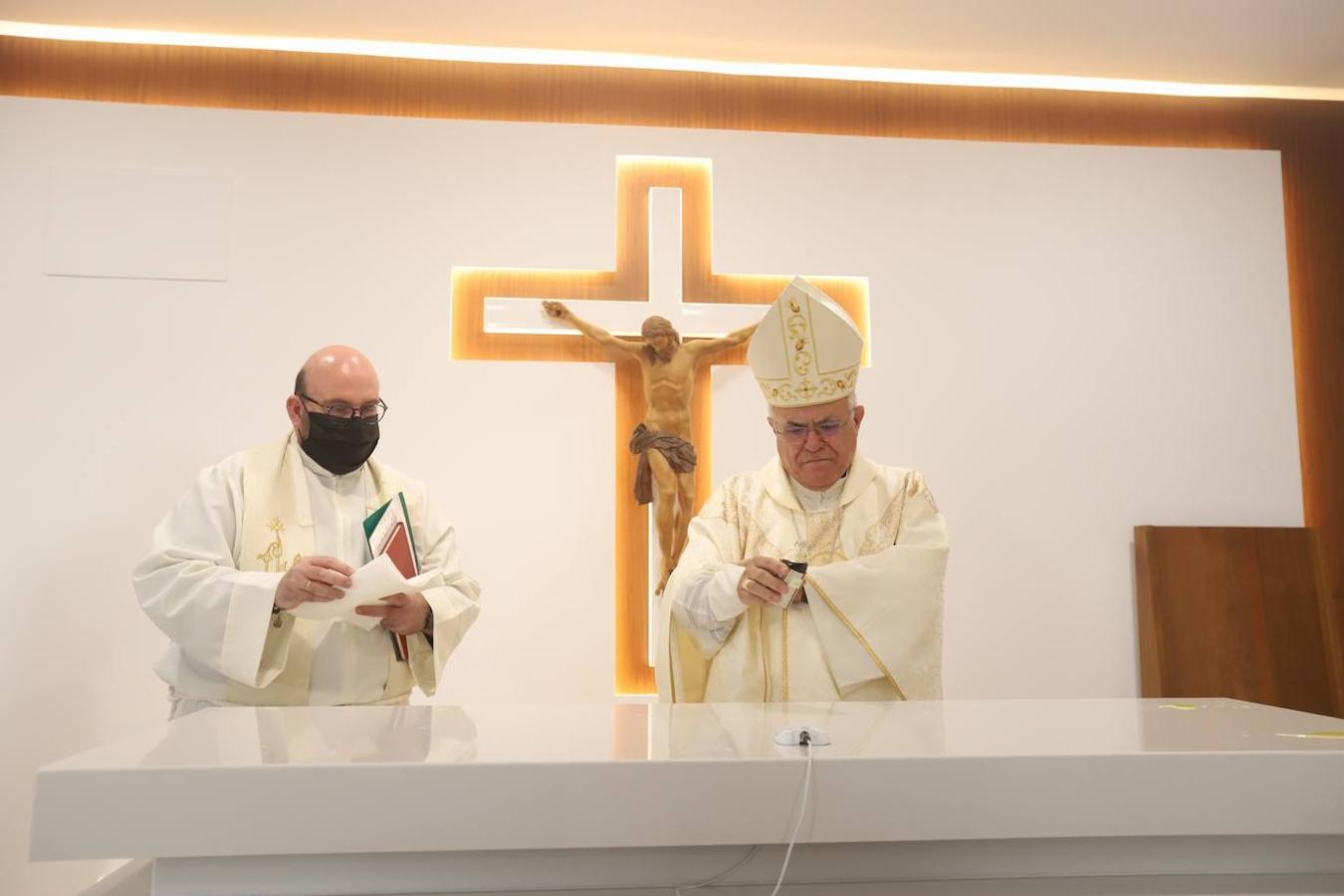 La bendición de la nueva iglesia del Beato Cristóbal de Santa Catalina, en imágenes