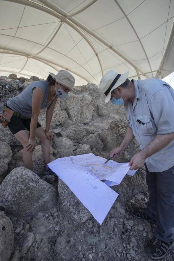 El yacimiento íbero del Cerro de la Merced en Cabra, en imágenes