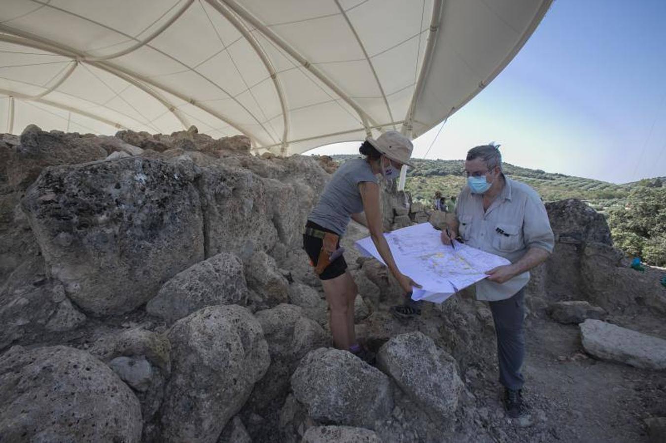 El yacimiento íbero del Cerro de la Merced en Cabra, en imágenes