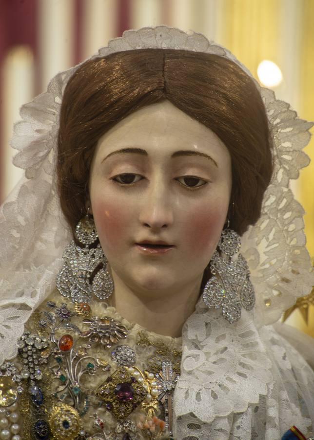 Las imágenes de la Pastora de Santa Marina tras su restauración