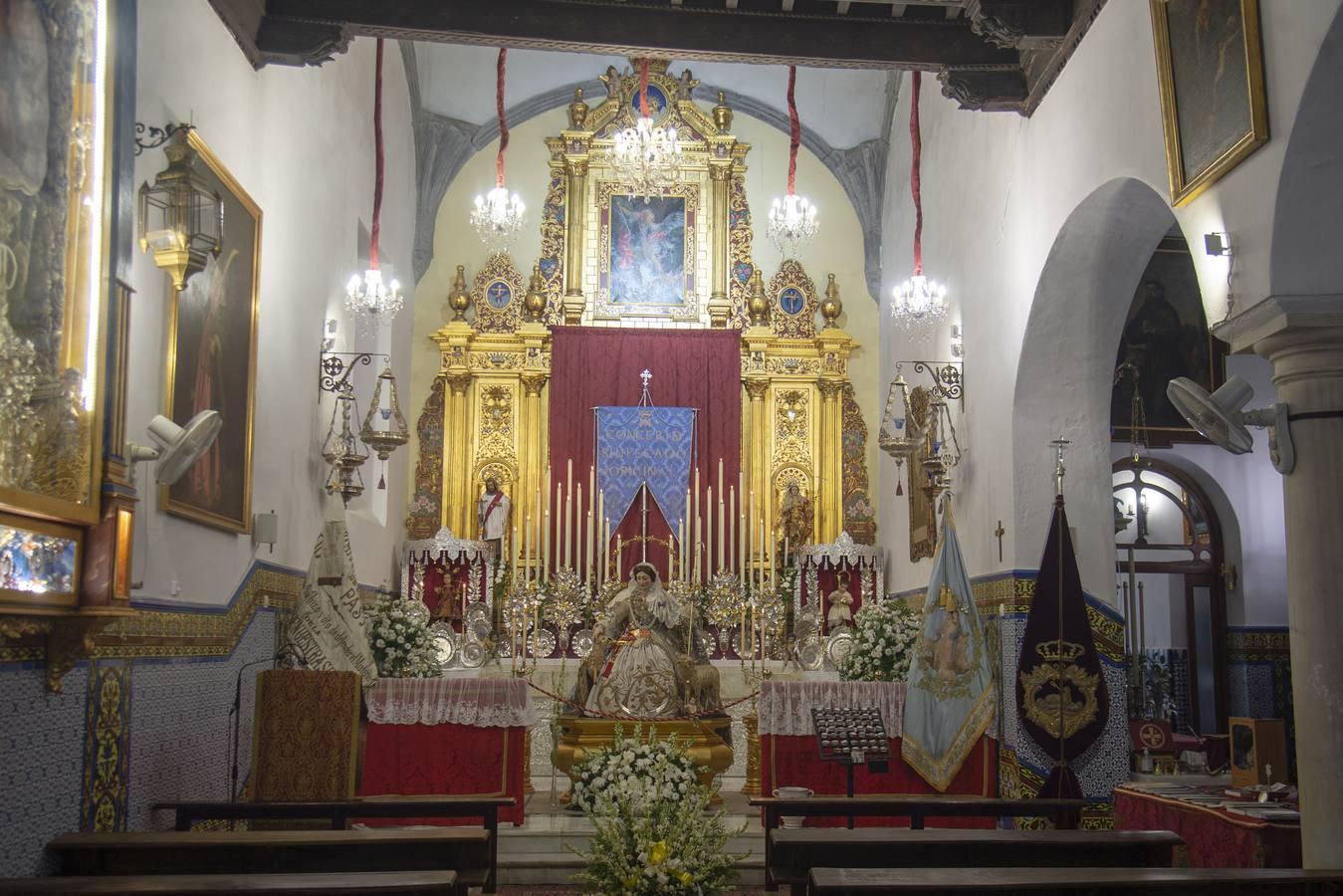 Las imágenes de la Pastora de Santa Marina tras su restauración