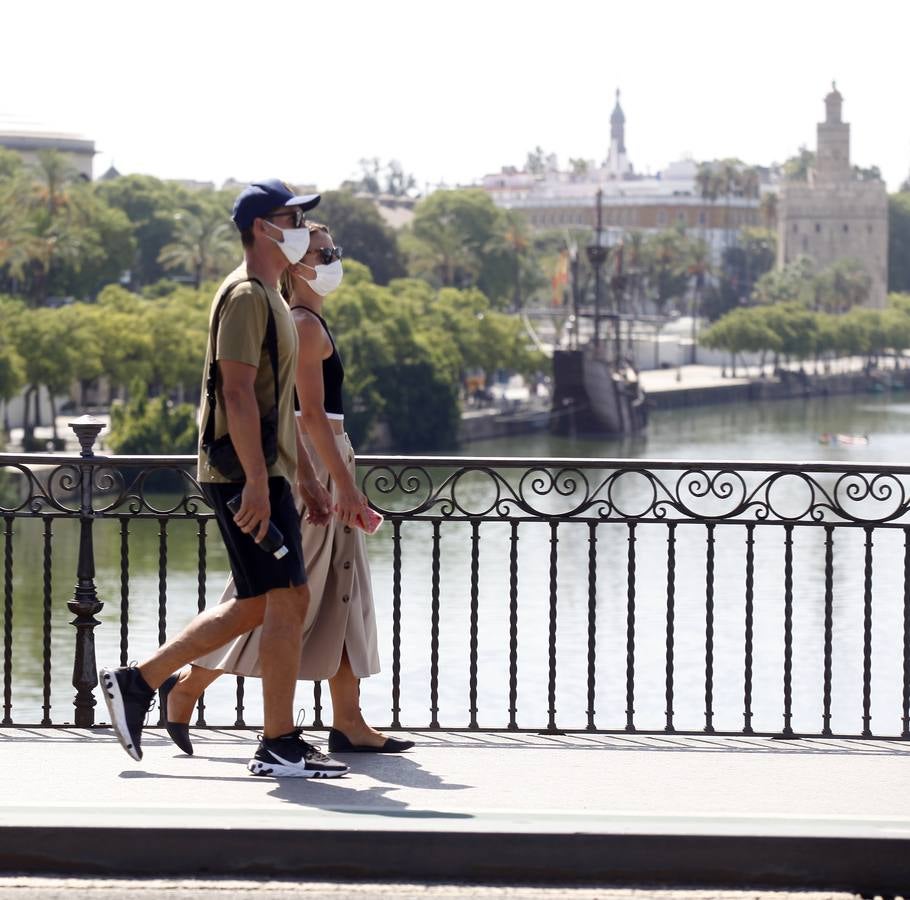 Un fin de semana de excesivo calor en Sevilla