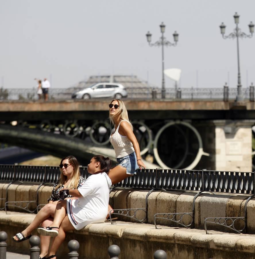 Un fin de semana de excesivo calor en Sevilla