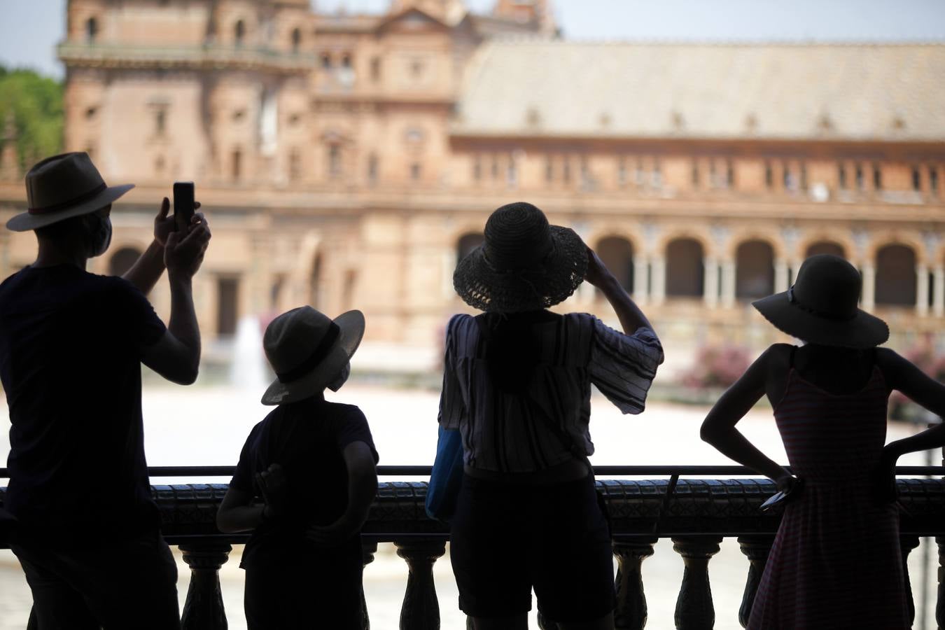 Un fin de semana de excesivo calor en Sevilla