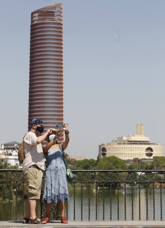 Un fin de semana de excesivo calor en Sevilla