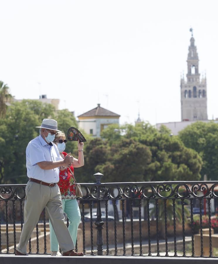 Un fin de semana de excesivo calor en Sevilla