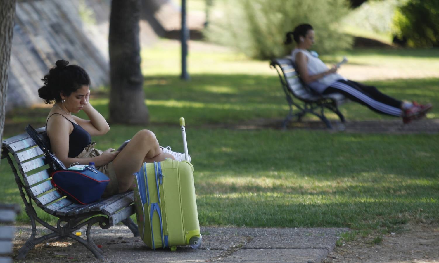 Un fin de semana de excesivo calor en Sevilla