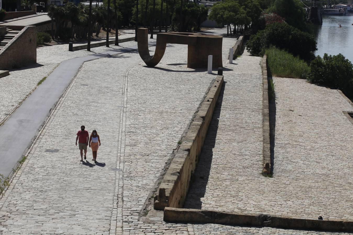 Un fin de semana de excesivo calor en Sevilla