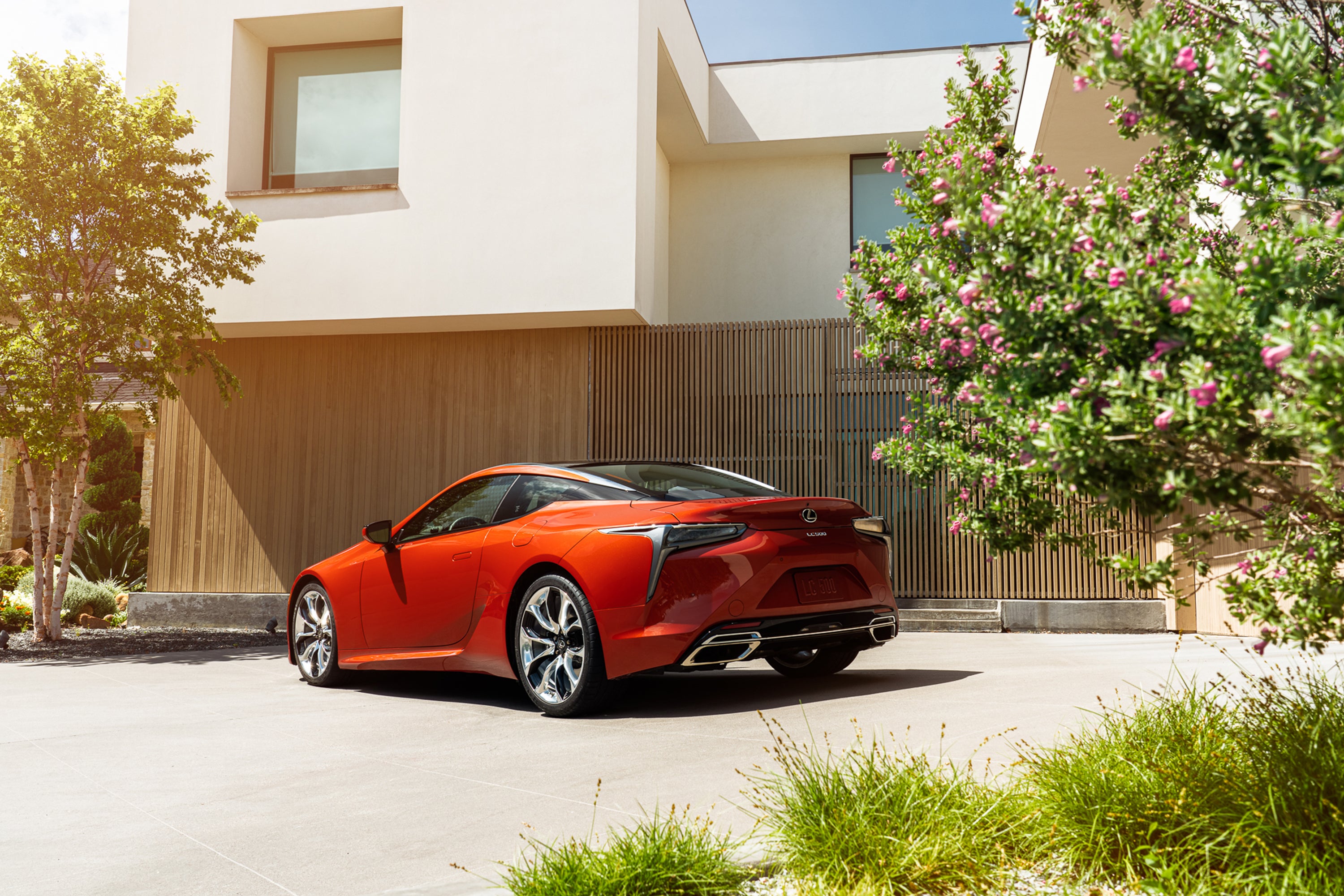 Fotogalería: Lexus LC 500h Naranja Carnelian