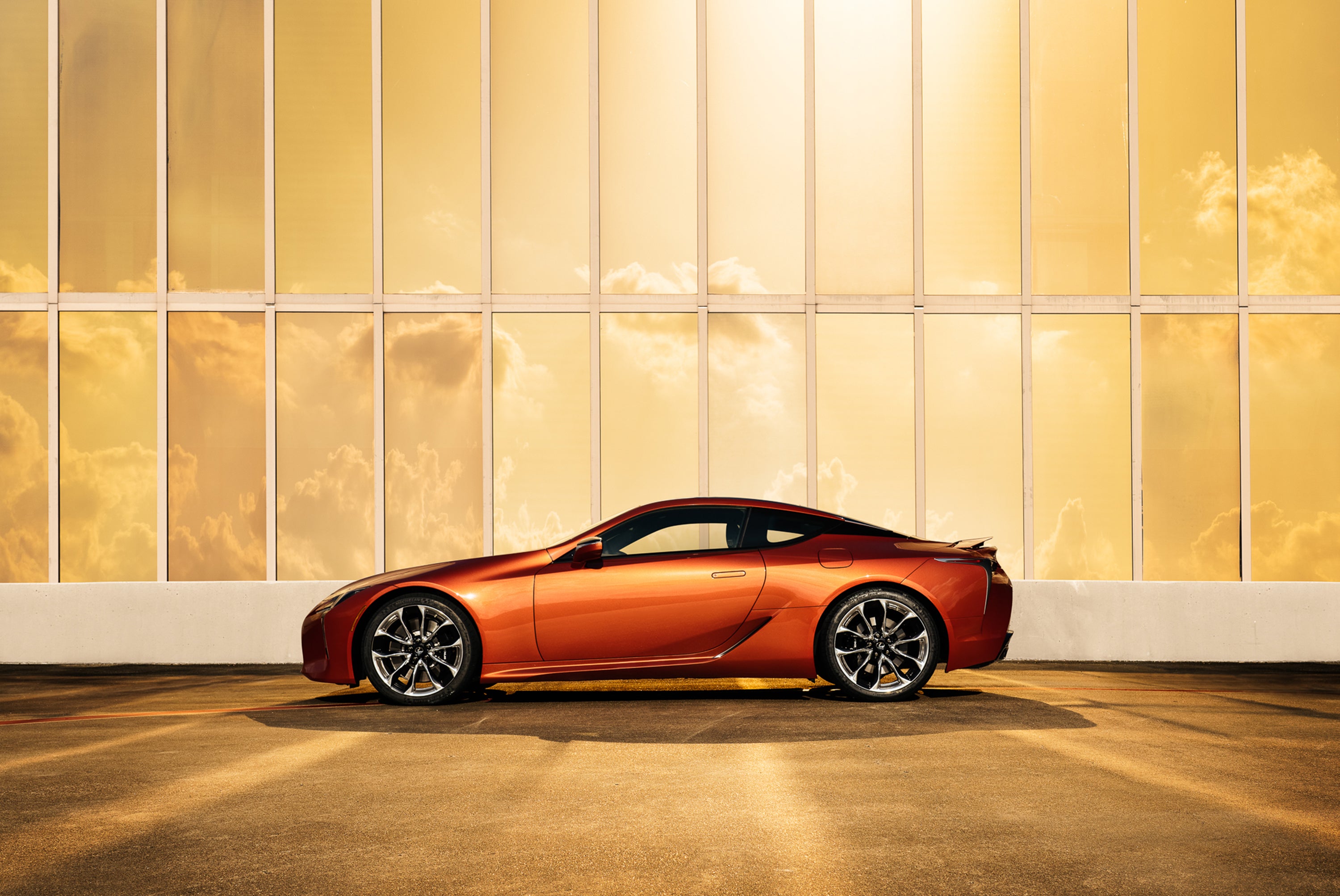 Fotogalería: Lexus LC 500h Naranja Carnelian