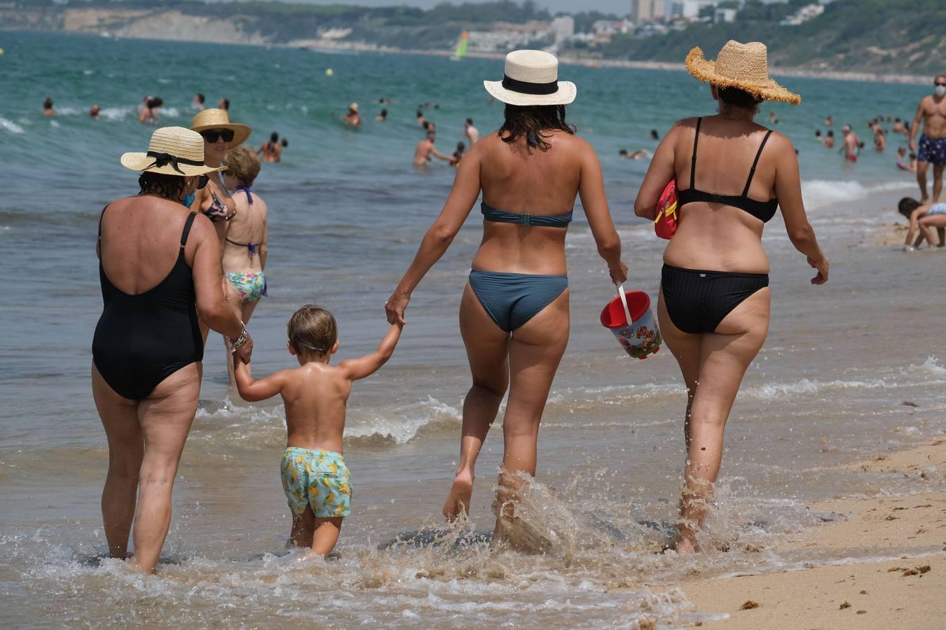 Las playas se vuelven a llenar en agosto