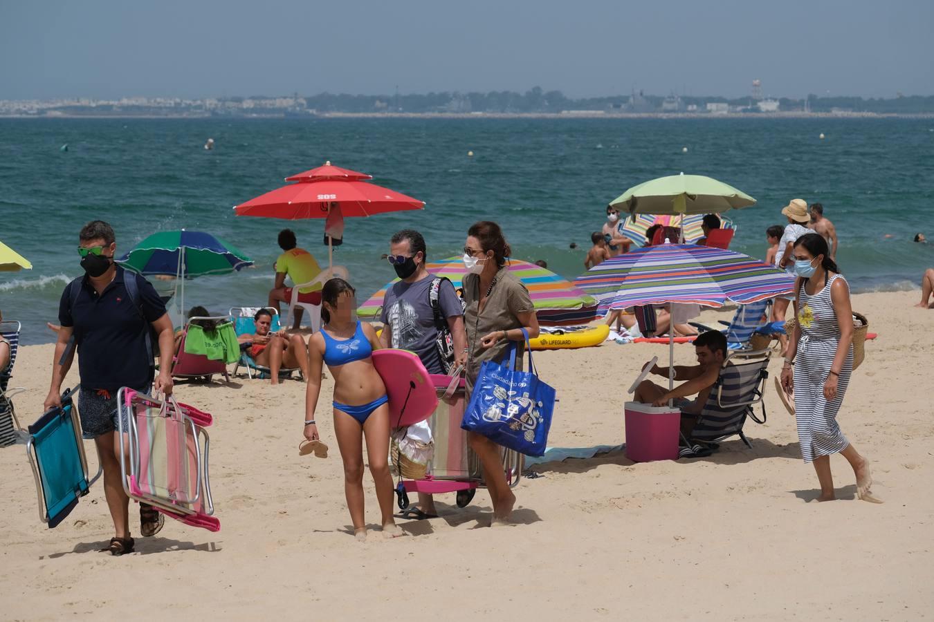 Las playas se vuelven a llenar en agosto