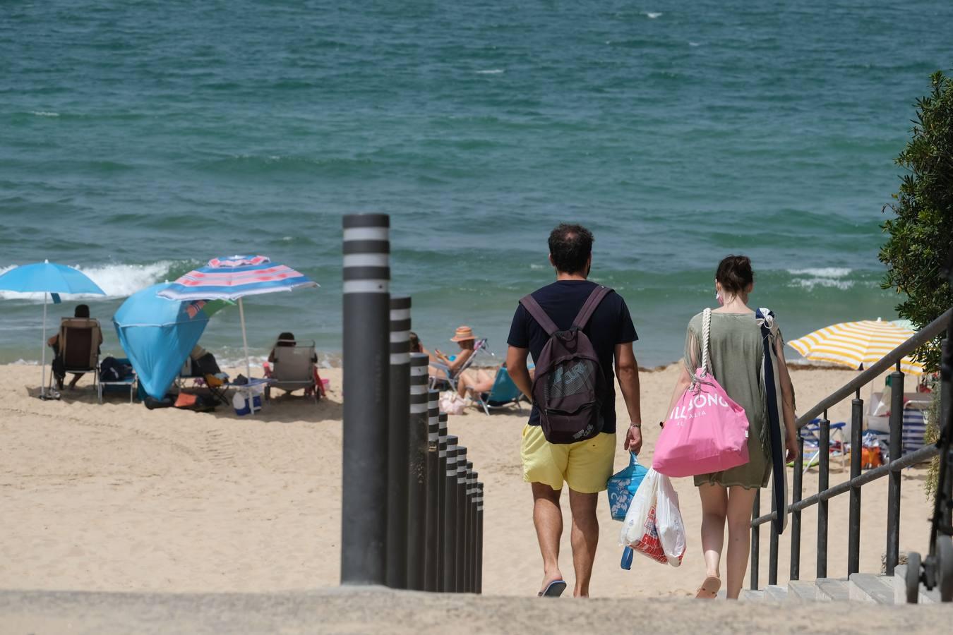 Las playas se vuelven a llenar en agosto