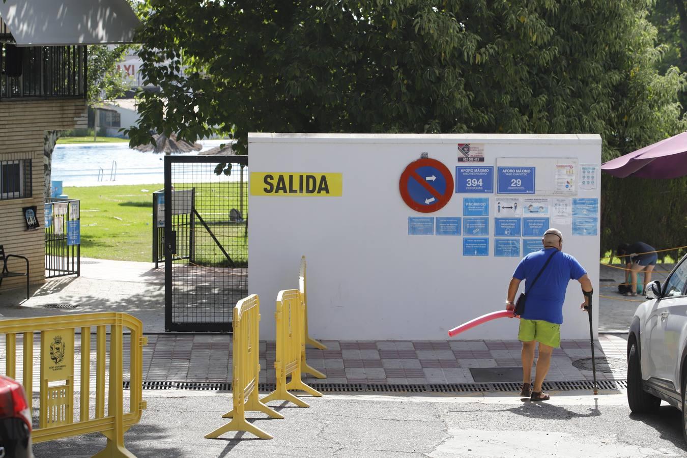 La ola de calor de Montoro, en imágenes