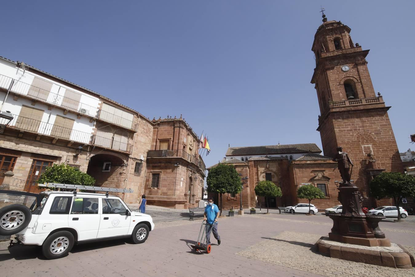 La ola de calor de Montoro, en imágenes