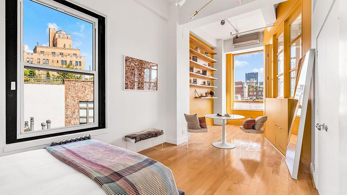 El dúplex de diseño de Susan Sarandon. La propiedad de dos plantas – compraron dos viviendas y las unieron mediante una escalera– y 560 metros cuadrados cuenta con seis dormitorios, cinco cuartos de baños y un aseo.