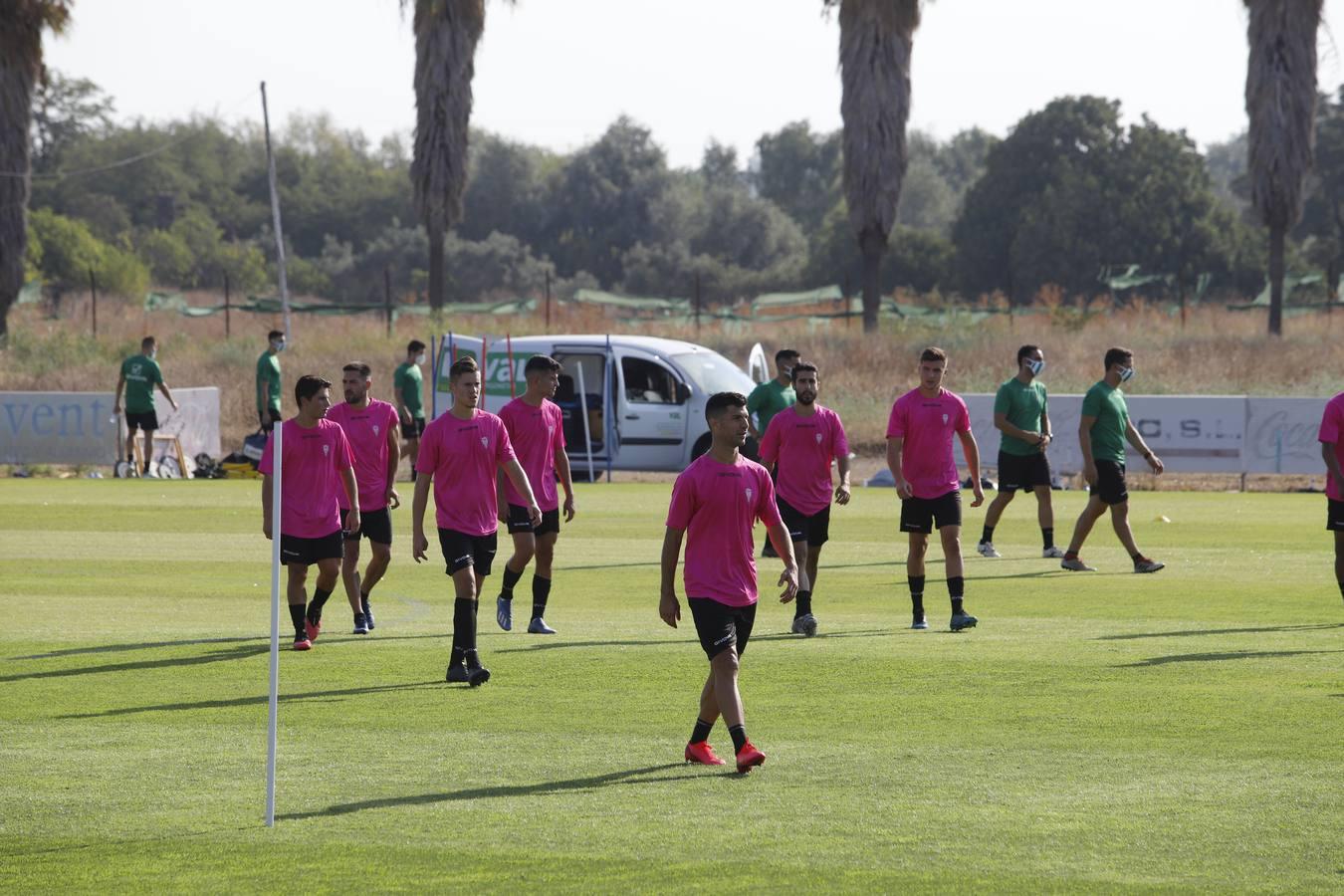 Primer día de entrenamiento para el Córdoba CF