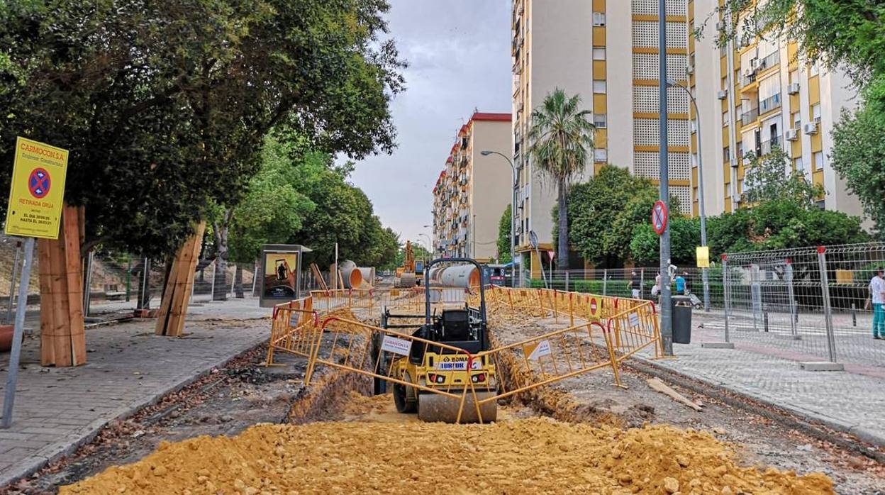 Las obras de verano en Sevilla, en imágenes