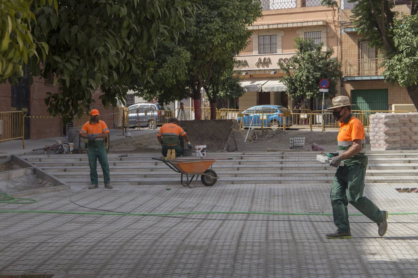 Las obras de verano en Sevilla, en imágenes