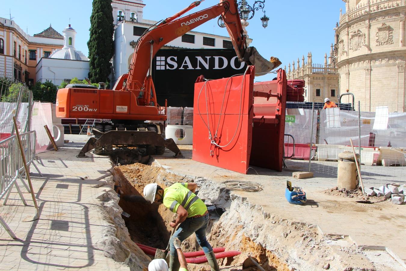 Las obras de verano en Sevilla, en imágenes