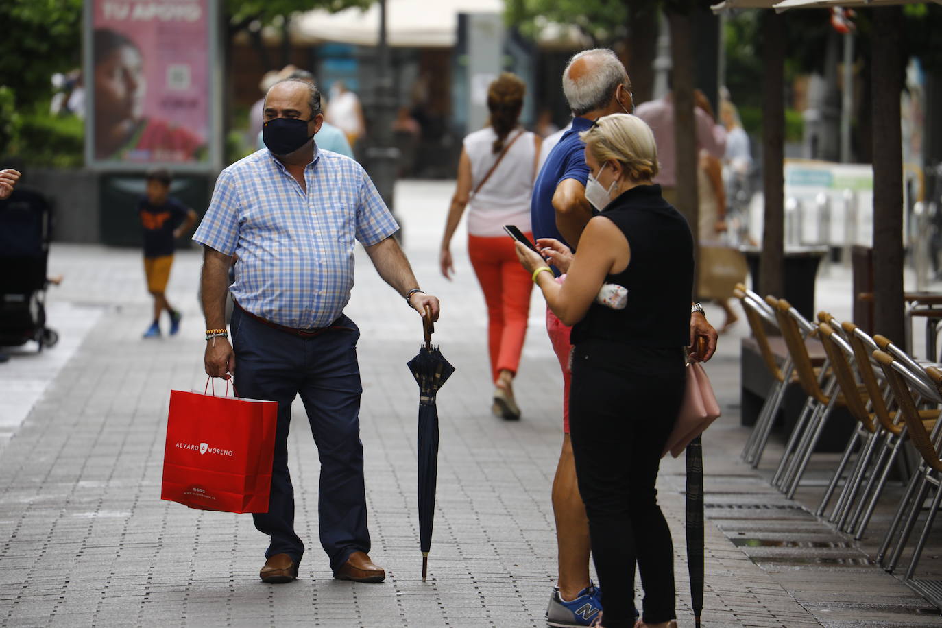 El lluvioso lunes en Córdoba, en imágenes