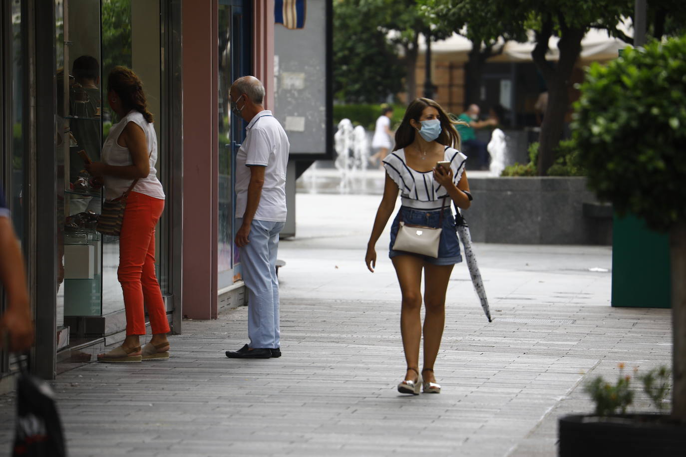 El lluvioso lunes en Córdoba, en imágenes