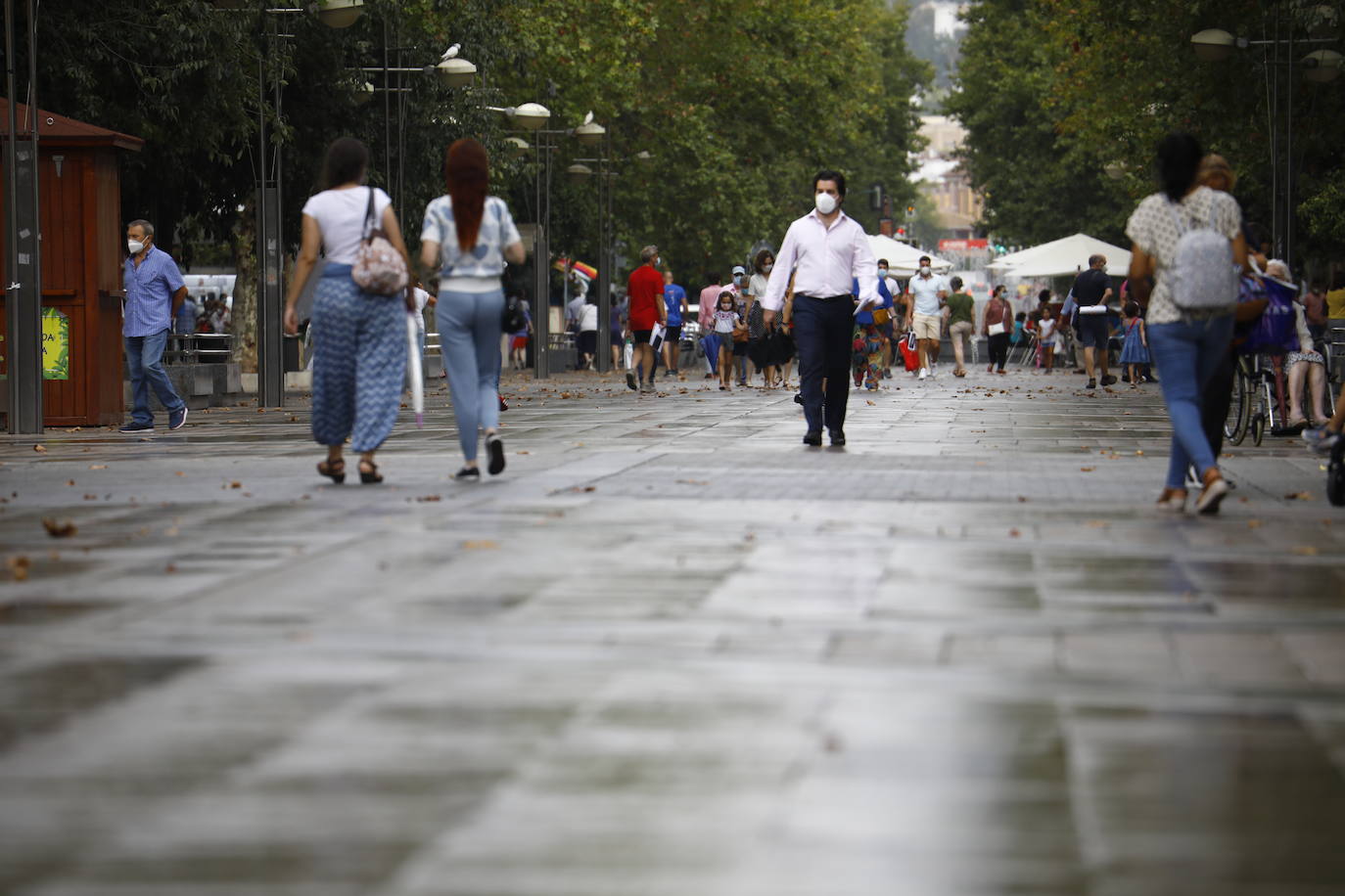 El lluvioso lunes en Córdoba, en imágenes