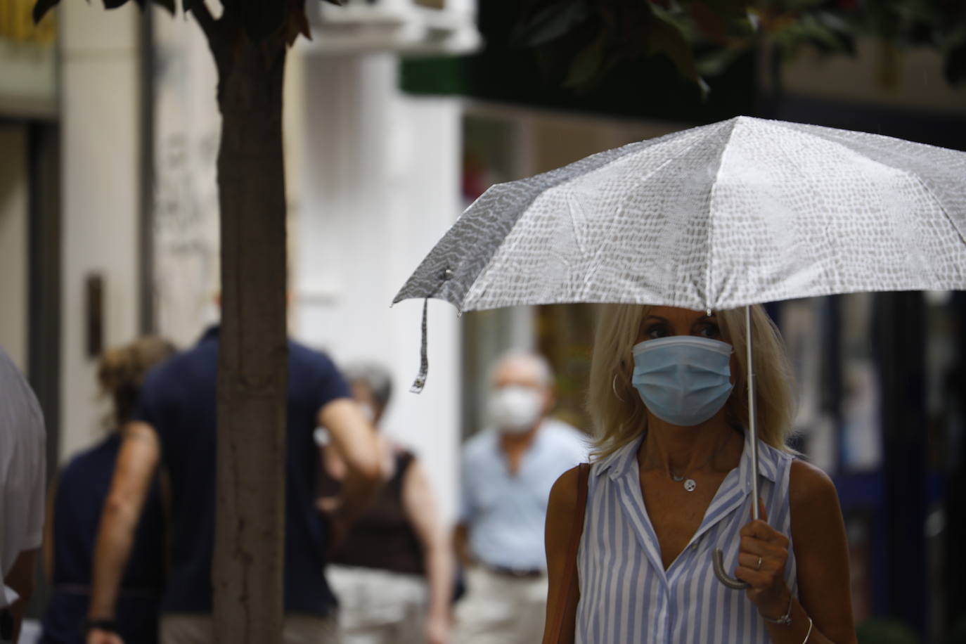 El lluvioso lunes en Córdoba, en imágenes