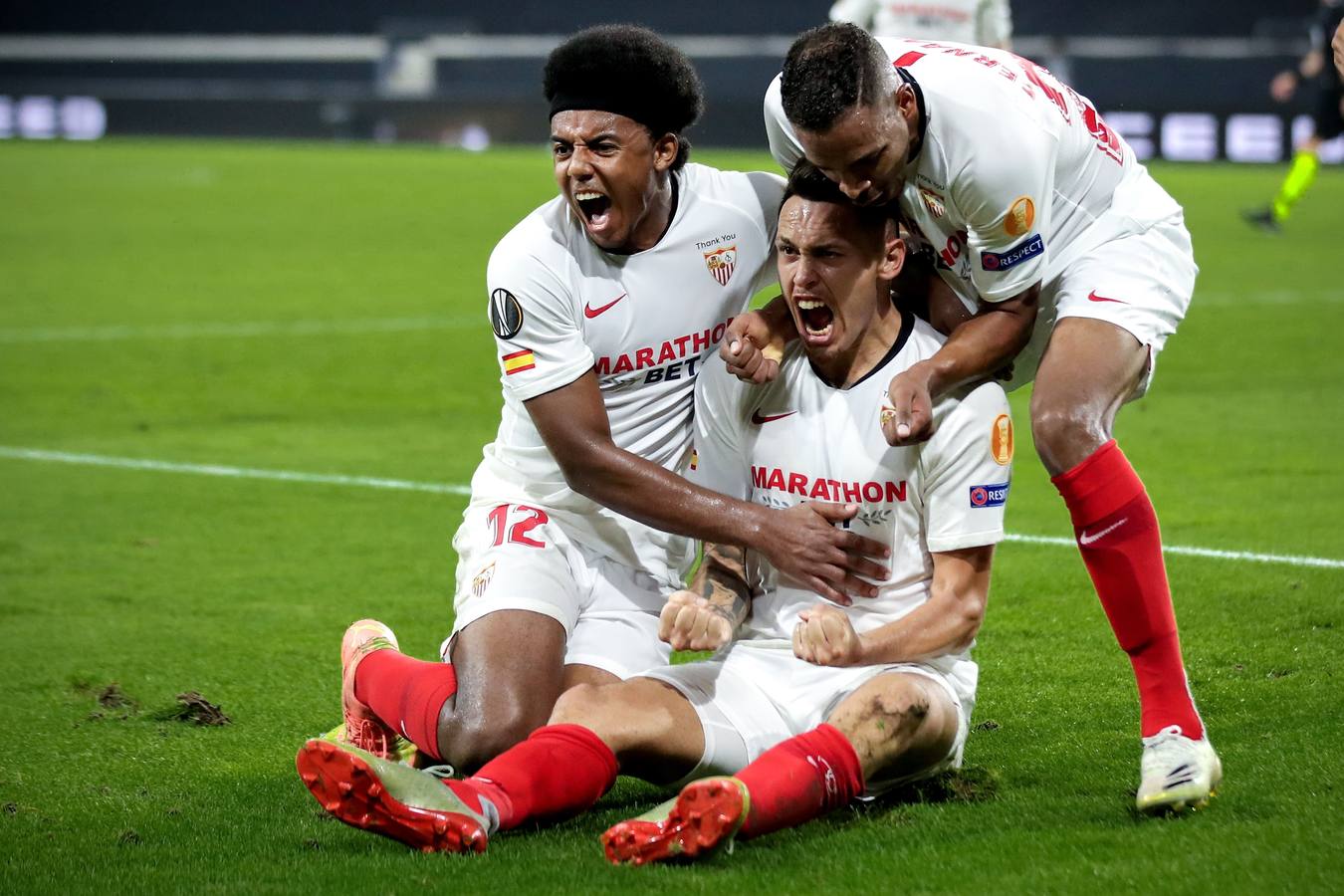 Las mejores imágenes del partido Sevilla - Wolverhampton