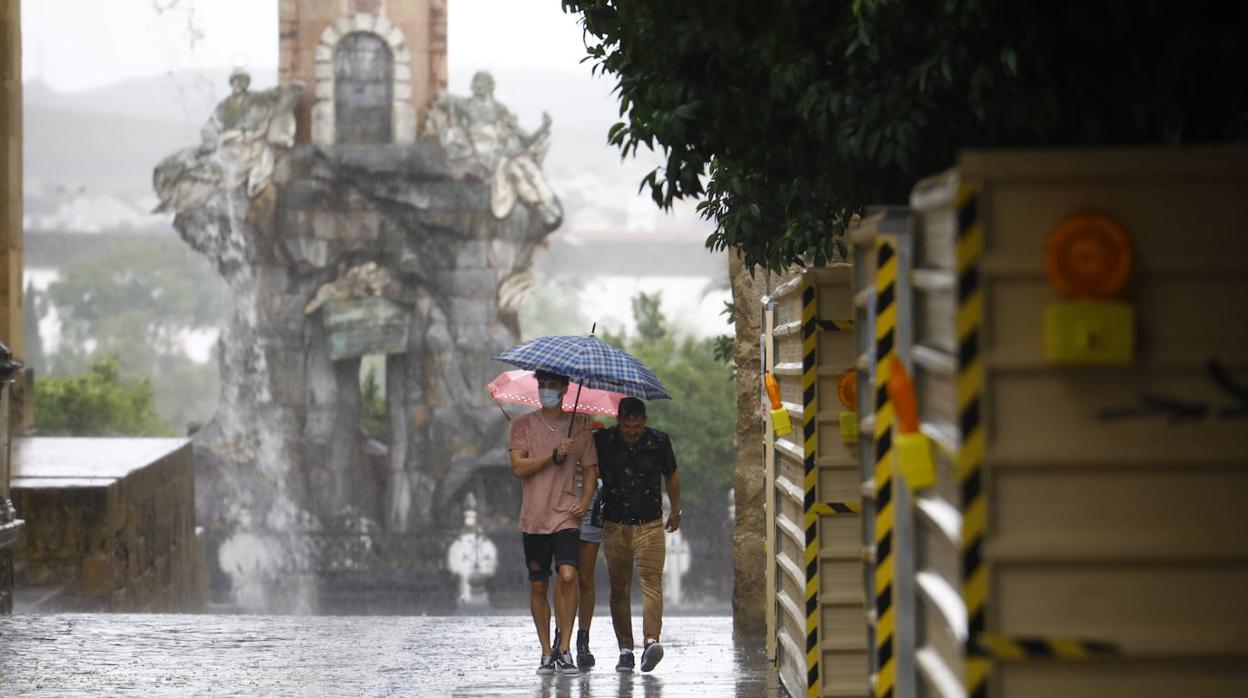 La tormenta del martes en Córdoba, en imágenes