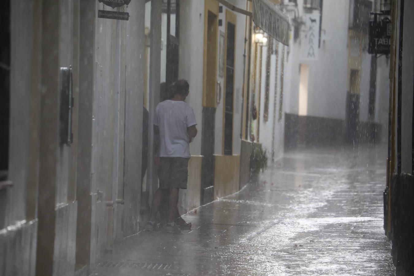 La tormenta del martes en Córdoba, en imágenes