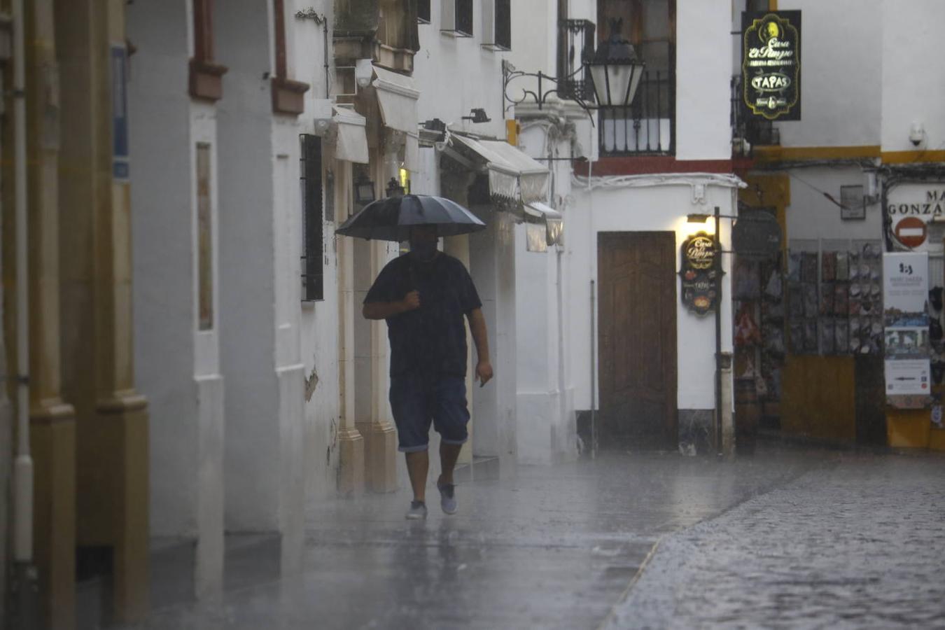 La tormenta del martes en Córdoba, en imágenes