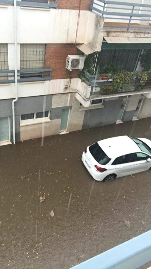 La tormenta del martes en Córdoba, en imágenes