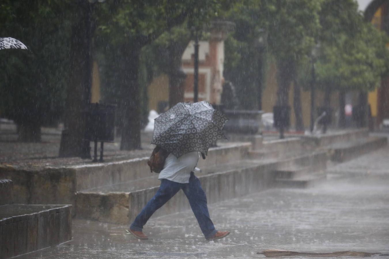 La tormenta del martes en Córdoba, en imágenes