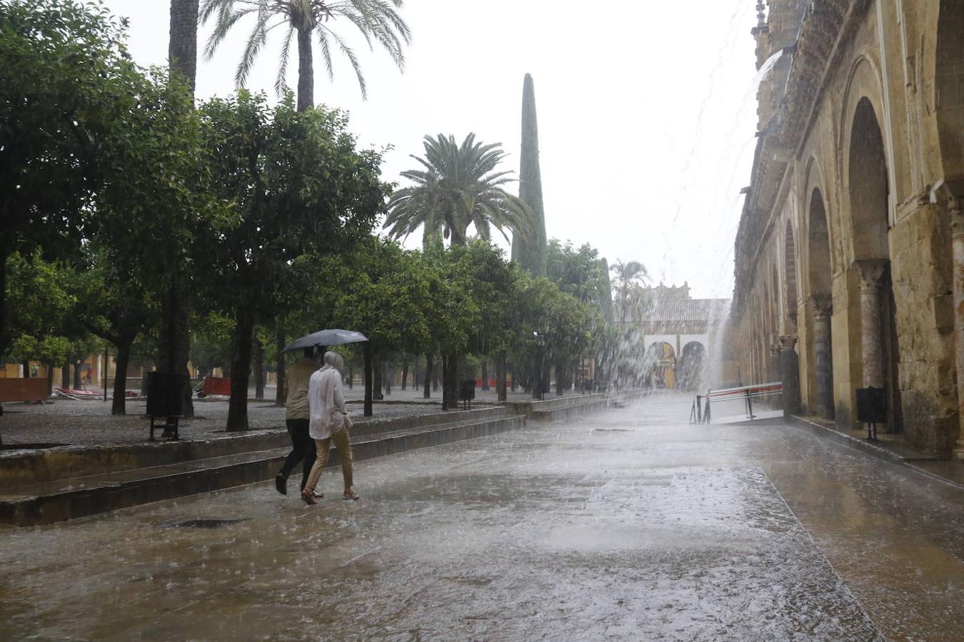 La tormenta del martes en Córdoba, en imágenes